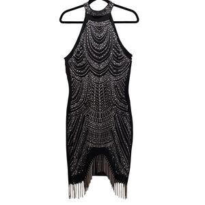 Sparkly Dress with Fringe